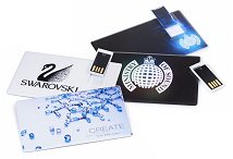 Plastic USB Business Card
