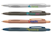 Avalon soft monochrome metallic stylus pens