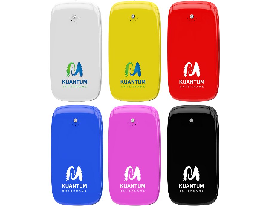 Promotional Portable Chargers Polymer logo branded