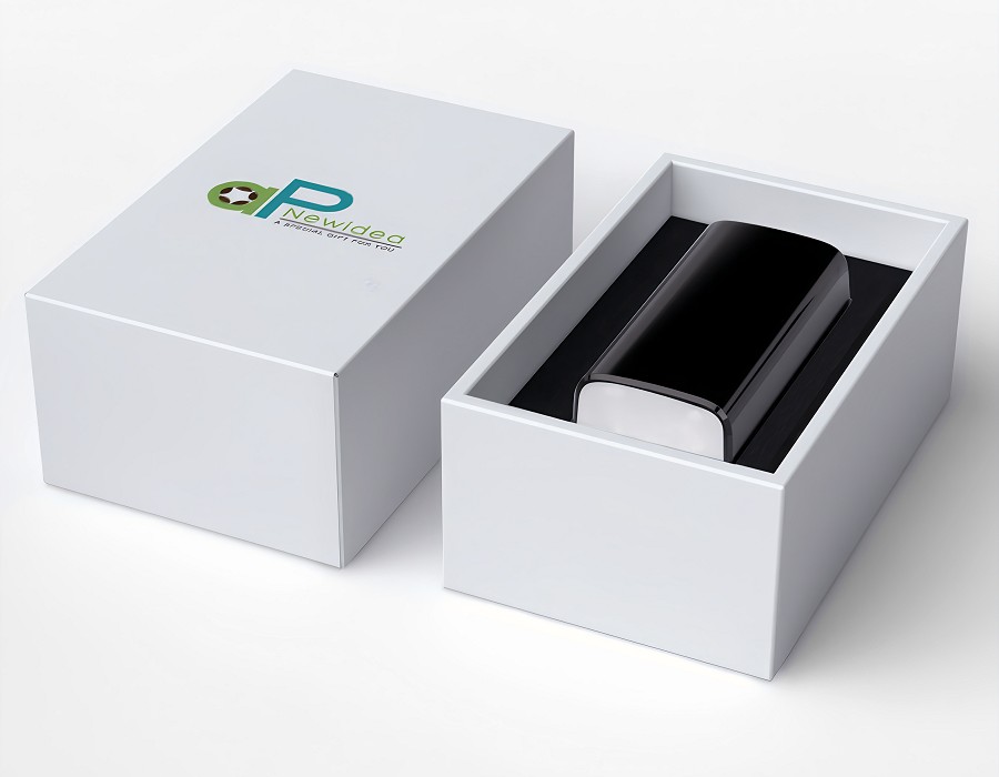 LED Lamp Power Bank packaged in a white box
