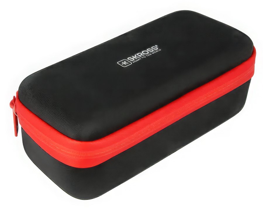 Optional SKROSS hard case can be branded with your own logo.
