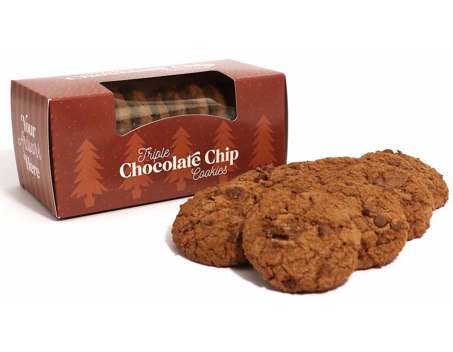 Promotional Triple Chocolate Chip Biscuit Box